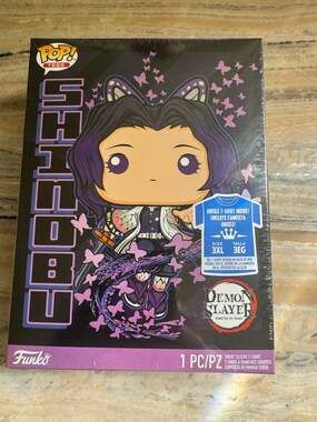 Funko Pop! Tees Demon Slayer Underwater Shinobu Boxed T-Shirt Size 3XL